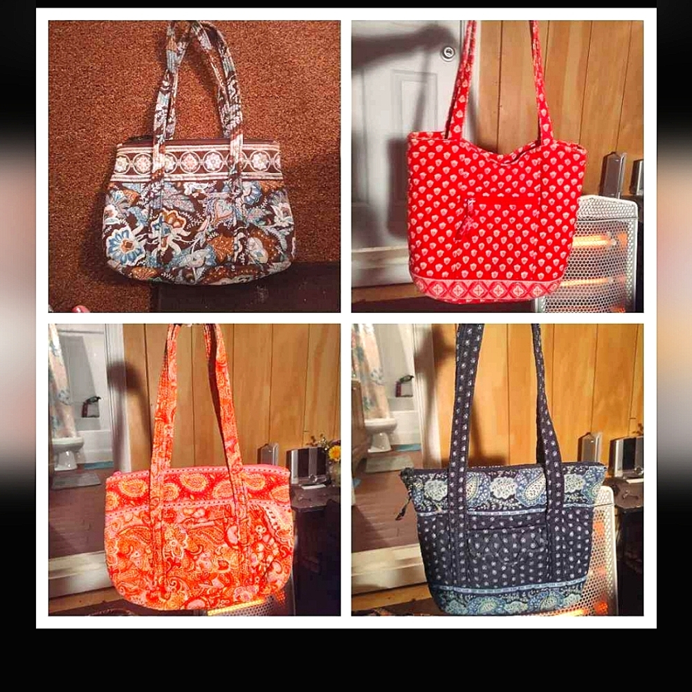 Lot of 4 Vera Bradley Purses